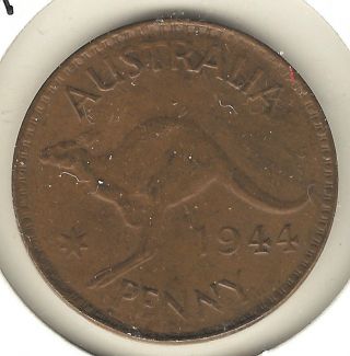 Australia Penny,  1944 P photo