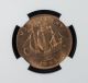 1955 Great Britain 1/2 Penny Ngc Ms 65 Rd Bronze UK (Great Britain) photo 3