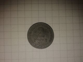 Croatia Coin - 2 Kune,  1941 - Zinc - Ndh photo