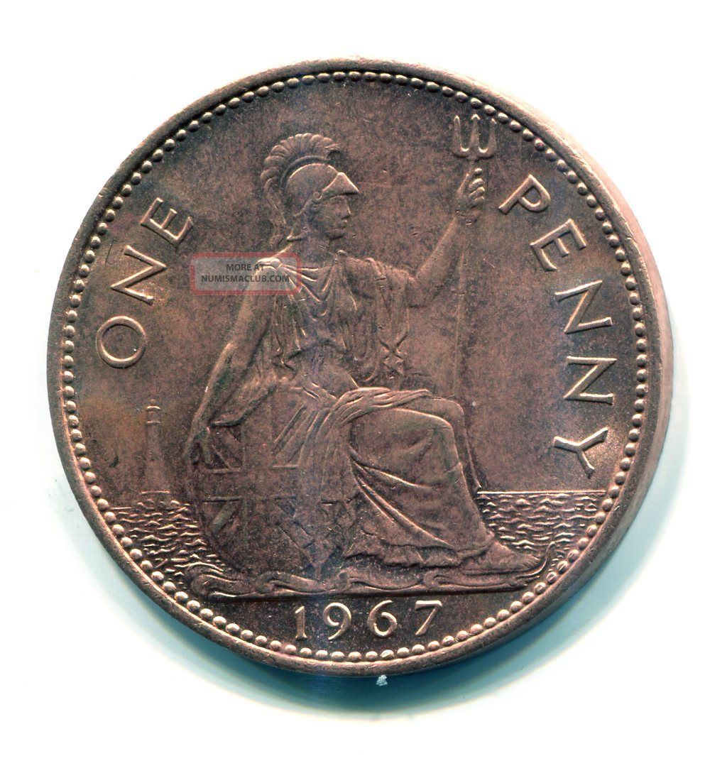 1967 British Penny