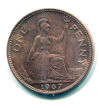 1967 British Penny photo