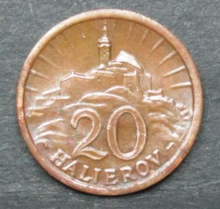 20 Halierov 1942 Slovenska Republika Copper - Zinc photo