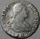 1807 Spain Scarce Date Silver 1 Real Madrid Ferdinand Vii (old Us Dime) Europe photo 1