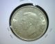 1942 Zealand Florin Coin,  Au,  Km 10.  1,  Silver Australia & Oceania photo 1