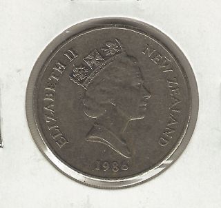 Zealand 20 Cents,  1986 photo