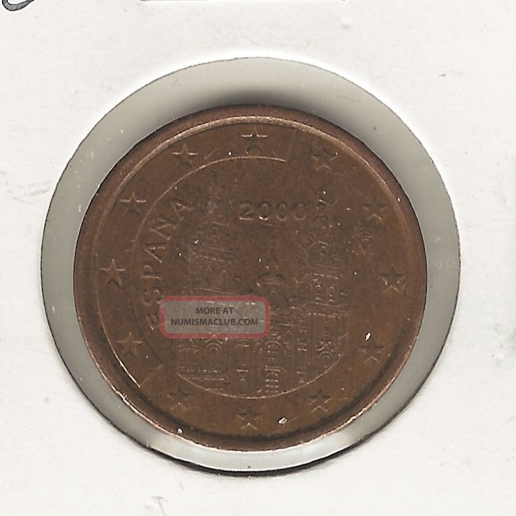 20 euro cent 1999 espana value