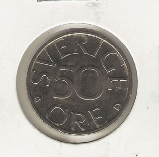 Sweden 50 Ore,  1991 photo
