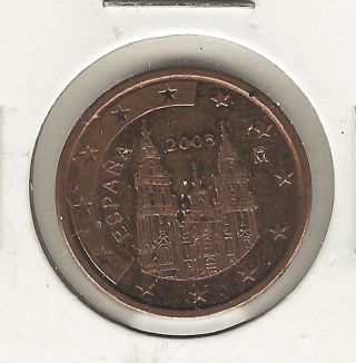 Spain 5 Euro Cent,  2003 photo