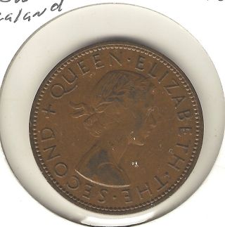 Zealand Penny,  1958 photo