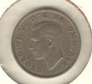 Great Britain Florin,  Two Shillings,  1950 photo
