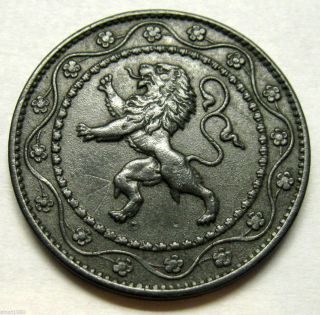 Belgium 25 Centimes Coin 1916 Km 82 photo