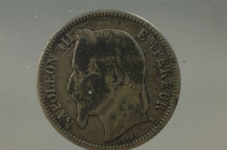France 1 Francs 1868 photo