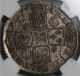 1714 Ngc Xf 45 Silver Queen Anne Shilling (ngc Pop 2/0) Great Britain Coin UK (Great Britain) photo 1