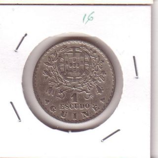 Portugal Guinea 1$00  1933 Fine photo