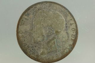 Spain 1899 Peseta Silver Coin photo