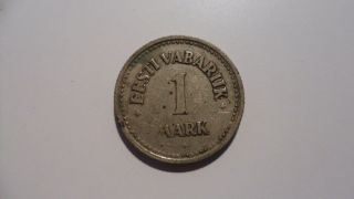1924 Estonia 1 Mark photo
