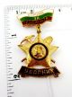 Bulgarian Young Communist Union Consruction Battalion Awarded Medal Stricer+doc. Exonumia photo 2