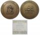 ++netherlands Bronze Medal Comm.  Stay Of The Pilgrim Fathers In City Of Leiden++ Exonumia photo 1