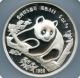 1988 5oz China Medal Panda Munich Show Silver Pf 66 Ultra Cameo | Ngc Graded Exonumia photo 2