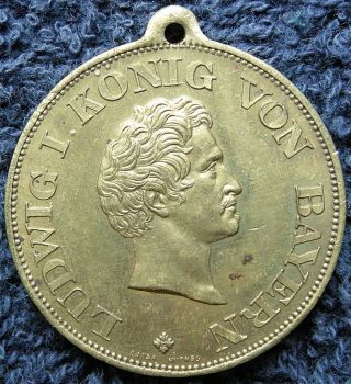 King Ludwig I Centennial Medal,  1888 photo