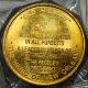 Andrew Jackson 7th President Of The U.  S.  A.  Brass Collectors Token. . .  9659 Exonumia photo 1