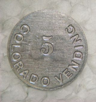 Colorado Vending 5,  25 ( (employee Token,  Denver,  Col. ) photo