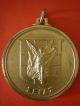 Old Big Greek Metal Sports Medal - Medallic Art Exonumia photo 2