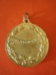 Old Big Greek Metal Sports Medal - Medallic Art Exonumia photo 4
