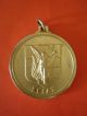 Old Big Greek Metal Sports Medal - Medallic Art Exonumia photo 6
