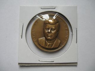 John F.  Kennedy Jfk Presidential Bronze Medal photo