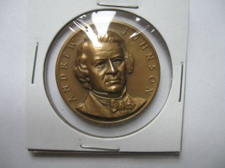 Andrew Johnson Presidential Bronze Medal photo