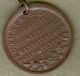 1897 Queen Victoria Sixty Year Jubilee Celebration Medal,  Small Bronze Exonumia photo 1