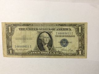 1935 - E $1 Silver Certificate. photo