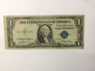 1935 A $1 Silver Certificate photo