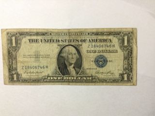 1935a $1 Silver Certificate photo