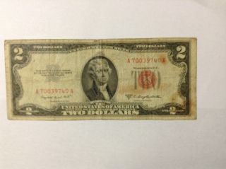 1953 B $2 United States photo