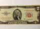 1953 B United States Note Red Seal $2.  Off Center Small Size Notes photo 1