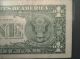 1999 1 Doller Bill Fed.  Res.  Star Note.  /low Ser.  Cir.  Bill Small Size Notes photo 5