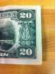 Us Currency 1963a $20.  00 Banknote. Small Size Notes photo 6