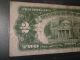 1953 / 2 - Doller Red Seal/ Note - Off Center.  - Cut Rare Small Size Notes photo 4