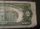 1953 / 2 - Doller Red Seal/ Note - Off Center.  - Cut Rare Small Size Notes photo 5