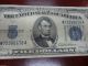 Series Of 1934 C $5 Silver Cert - Blue Seal Small Size Notes photo 2