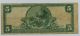 1902 $5 Five Dollar National Currency Banknote Troy York Ny E7612 Paper Money: US photo 1