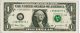 Lucky Money $1 Dollar 8888808 4 Us Note Unc 2003 Year Small Size Notes photo 1