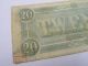 1864 $20 Va Treasury Richmond Confederate Note 3441 Paper Money: US photo 10