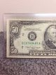 1990 Series 50$ Old Style Bill Serial B10760487a Small Size Notes photo 4