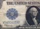 1923 $1 United States Silver Certificate Dollar Bill - Pmg Graded 30 Very Fine Large Size Notes photo 3
