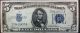 1934a $5 Silver Certificate Note - Sharp - Pmg Graded As 58 Epq Choice About Unc Small Size Notes photo 1