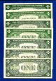 7 1935 One Dollar Silver Certificates Small Size Notes photo 1