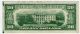 Ink Smear Error $20 Federal Reserve Note,  1969c Au Reverse Left Side Paper Money: US photo 1